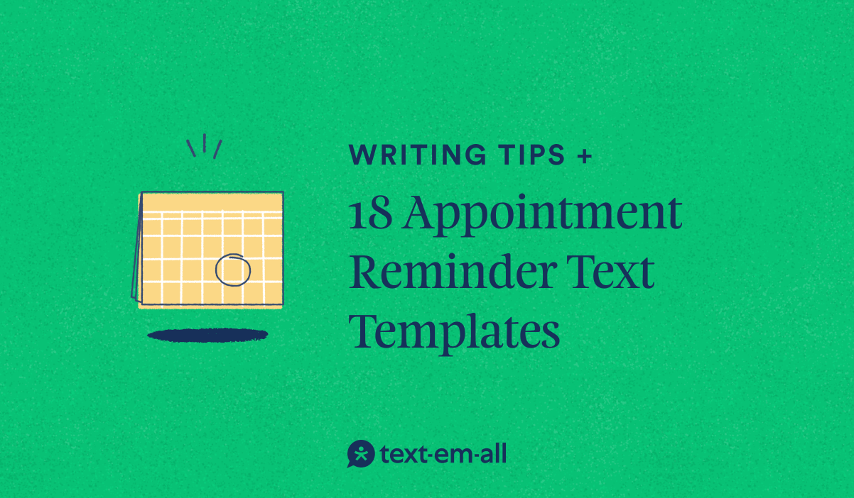 18 Appointment Reminder Text Templates + Tips