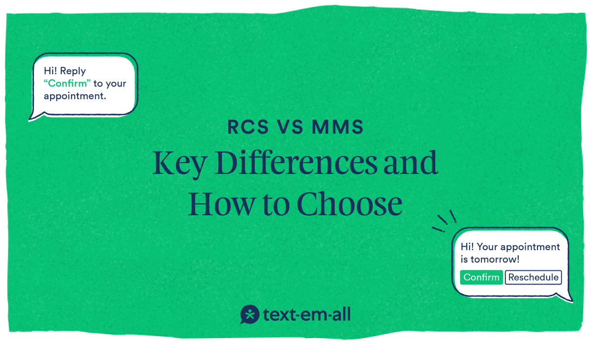 RCS vs MMS: Key Differences and How to Choose